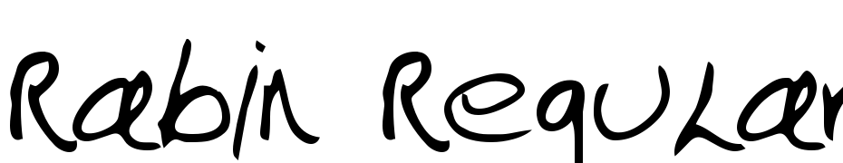 Rabin Regular Font Download Free
