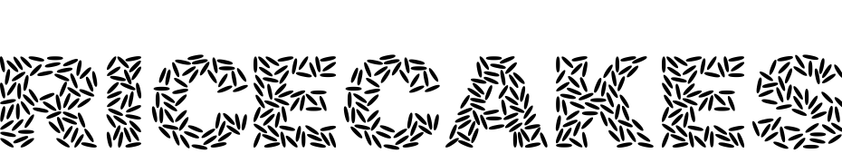Ricecakes Font Download Free