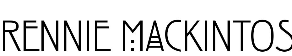 Rennie Mackintosh ITC TT Light Font Download Free