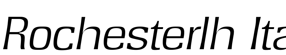 Rochester LH Italic Font Download Free