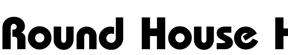 Round House Heavy Regular DB Font Download Free