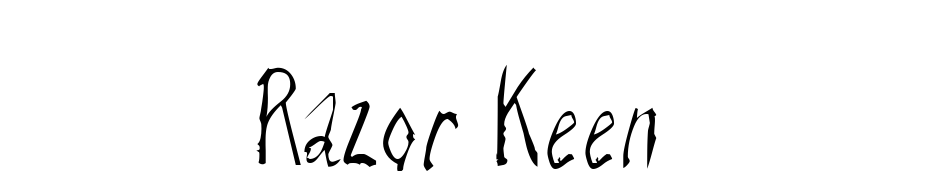 Razor Keen Font Download Free