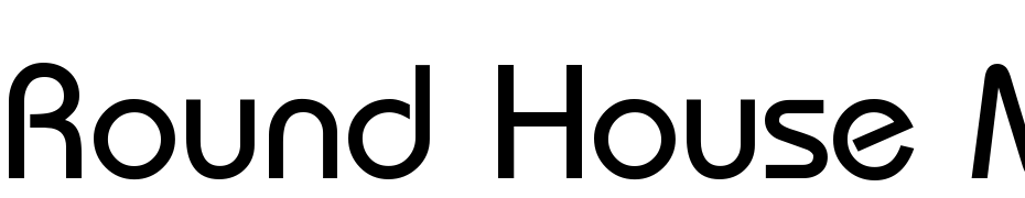 Round House Medium Regular DB Font Download Free
