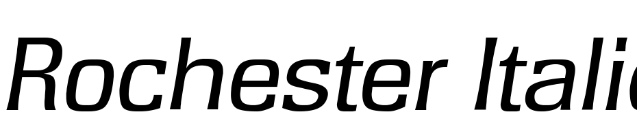 Rochester Italic Font Download Free