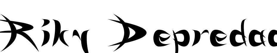 Riky Depredador Normal Font Download Free