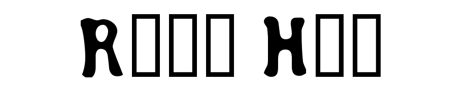 Road Hoe Font Download Free