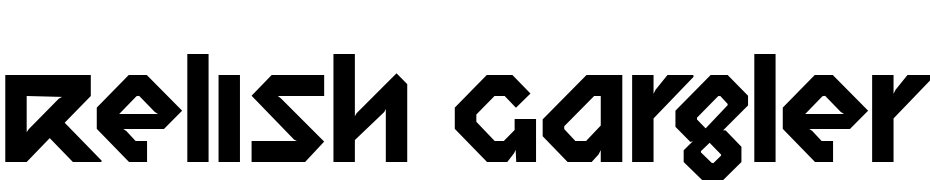 Relish Gargler Font Download Free