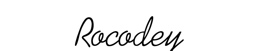 Rocodey Schrift Herunterladen Kostenlos