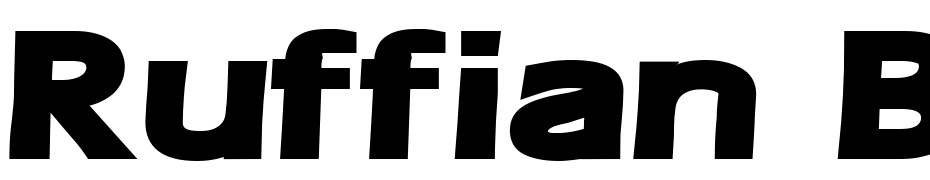 Ruffian Bold Font Download Free
