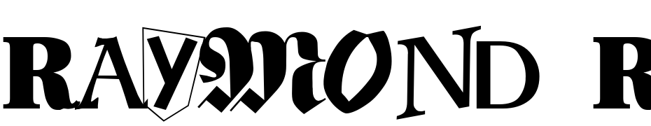 RAYMOND Regular Font Download Free