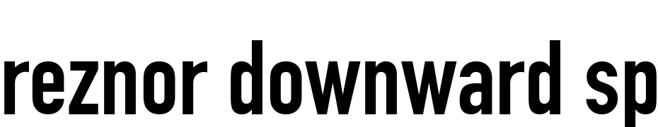 Reznor Downward Spiral Font Download Free