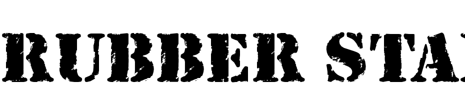 Rubber Stamp LET Plain Font Download Free
