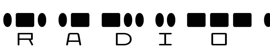 Radios In Motion Font Download Free