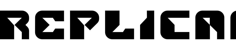 Replicant Font Download Free