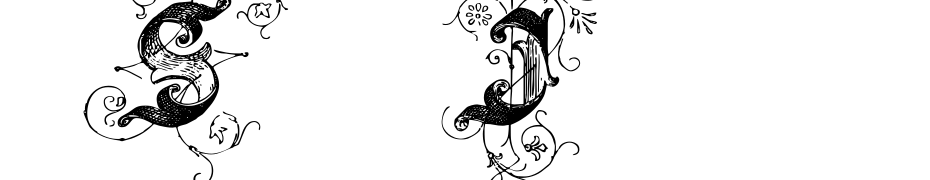 Saraband Initials Font Download Free