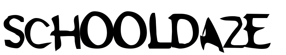 Schooldaze Font Download Free