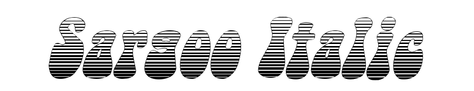Sargoo Italic Font Download Free