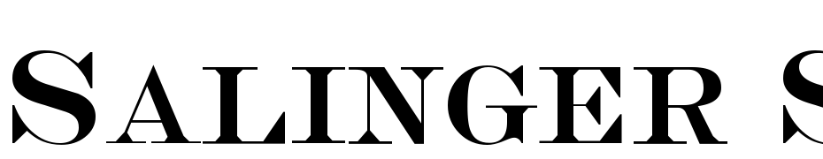 Salinger Smc Regular DB Font Download Free