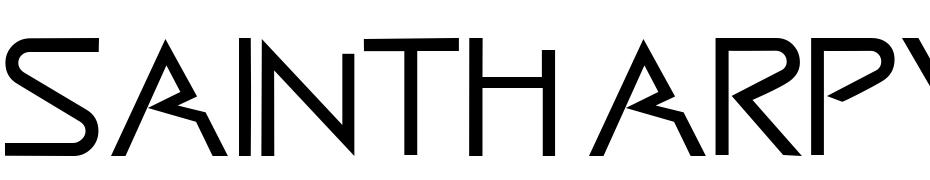 Saintharpy Font Download Free