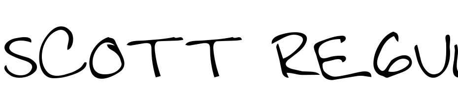 Scott Regular Font Download Free