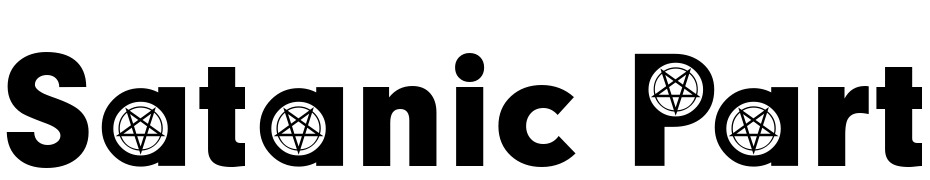 Satanic Participants Font Download Free
