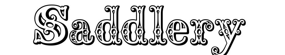 Saddlery Font Download Free