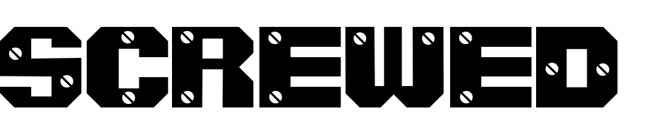 Screwed SW Font Download Free