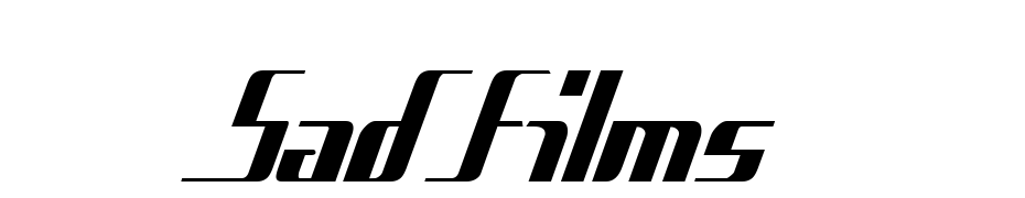 Sad Films Font Download Free