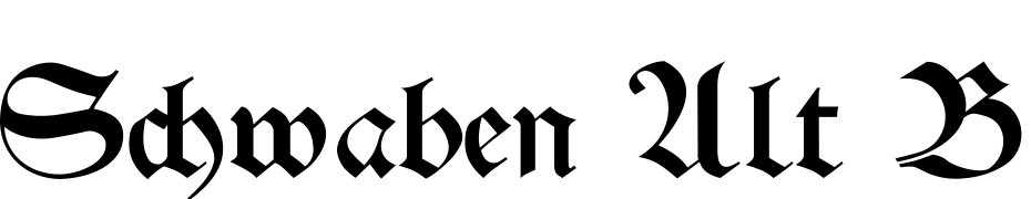 Schwaben Alt Bold Font Download Free