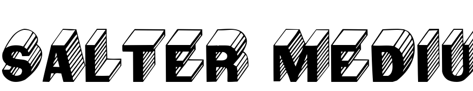 Salter Medium Font Download Free