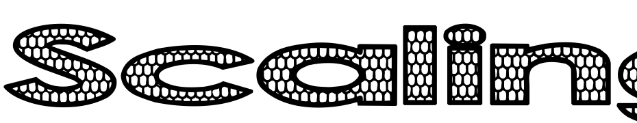 Scaling The Dragon Font Download Free