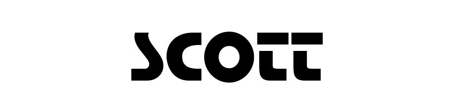 Scott Font Download Free