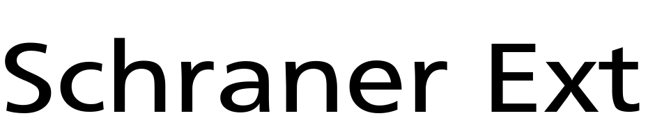Schraner Ext Nor Font Download Free