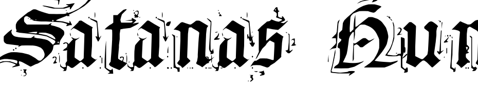 Satanas Humanum Salvator Font Download Free