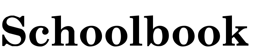 Schoolbook Bold Font Download Free
