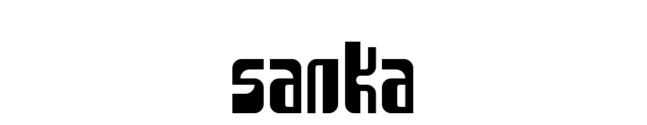 Sanka Font Download Free