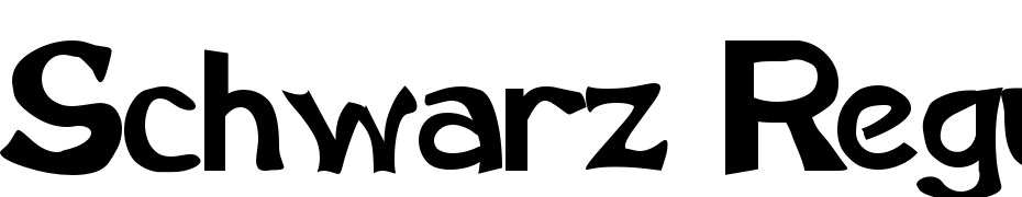 Schwarz Regular Font Download Free