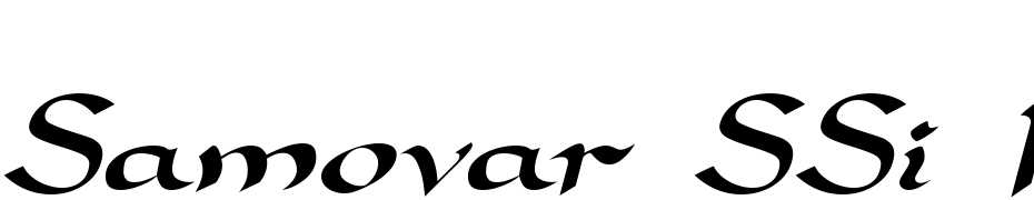 Samovar SSi Italic Font Download Free