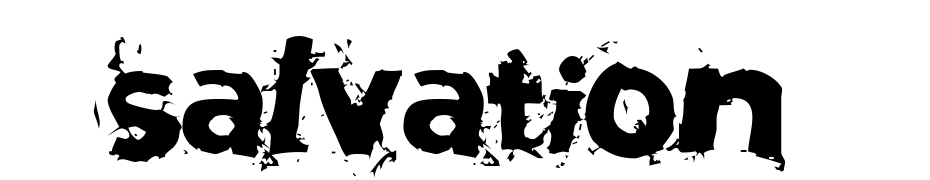 Salvation Font Download Free