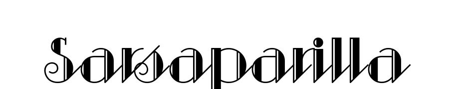 Sarsaparilla Font Download Free