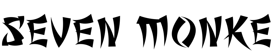 Seven Monkey Fury Bbregular Font Download Free