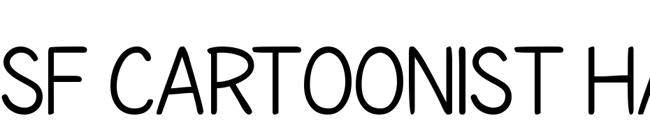 SF Cartoonist Hand SC Font Download Free