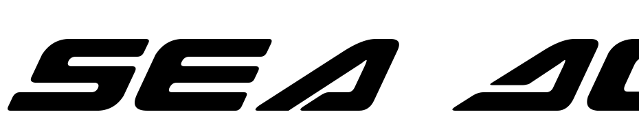 Sea Dog 2001 Italic Font Download Free