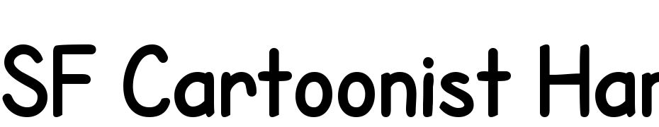 SF Cartoonist Hand Bold Font Download Free
