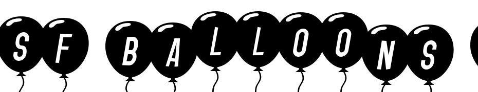 SF Balloons Italic Font Download Free