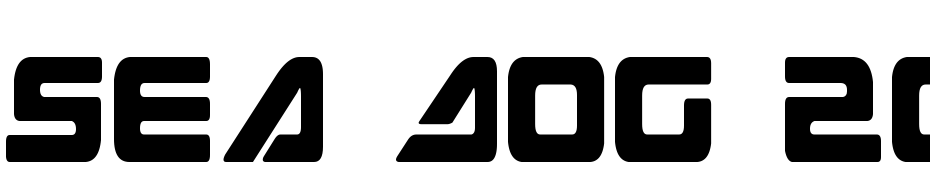 Sea Dog 2001 Condensed Schrift Herunterladen Kostenlos