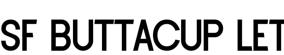 SF Buttacup Lettering Bold Font Download Free