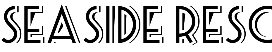 Seaside Resort NF Font Download Free