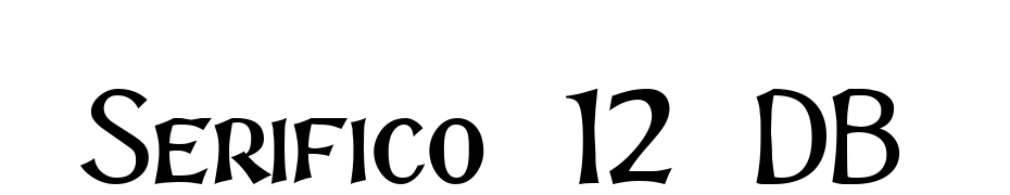 Serifico 12 DB Font Download Free