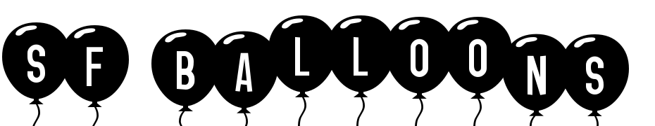 SF Balloons Font Download Free